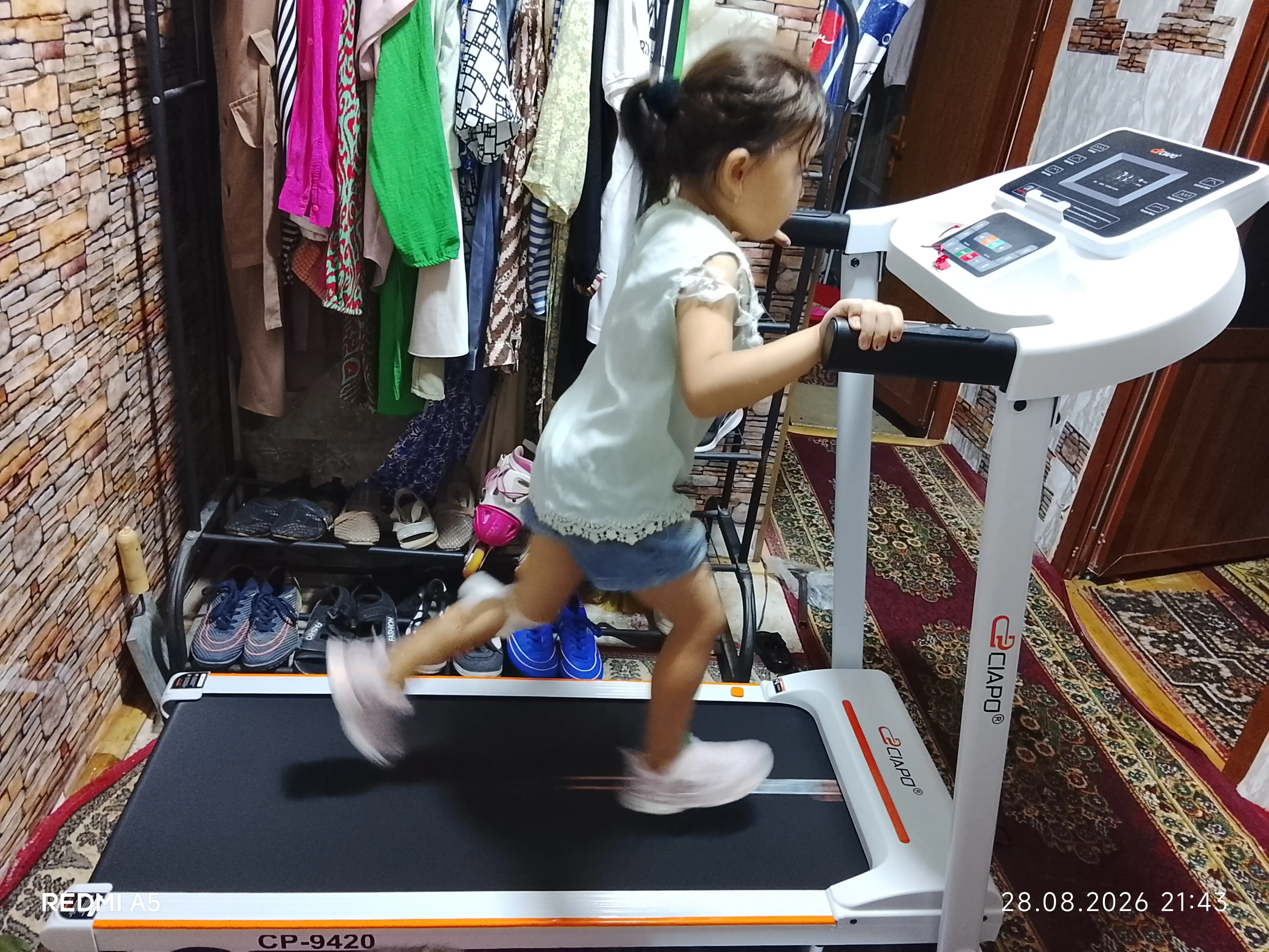 CIAPO W-150 SmartRun беговая дорожка, бесшумная, компактная, до 150 кг