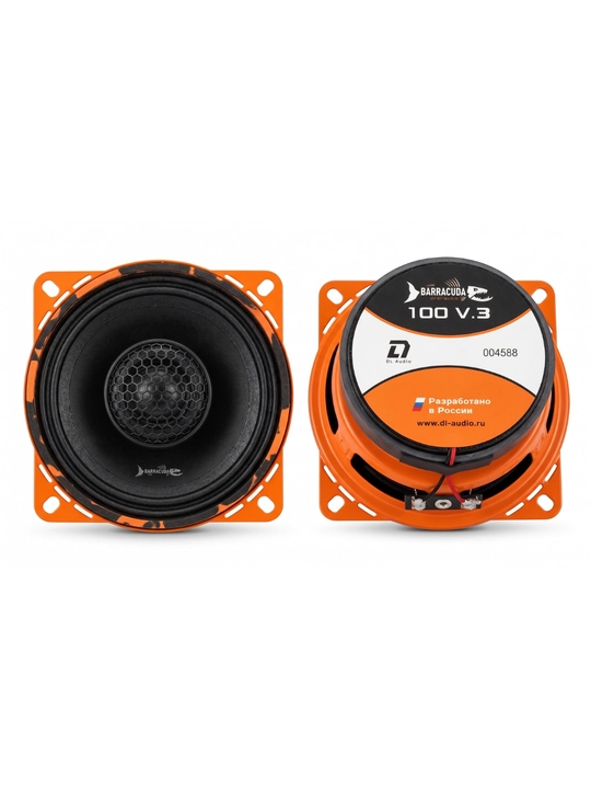 Автомобильные динамики DL Audio Barracuda 100 V.3 (10 см, 55 Вт)
