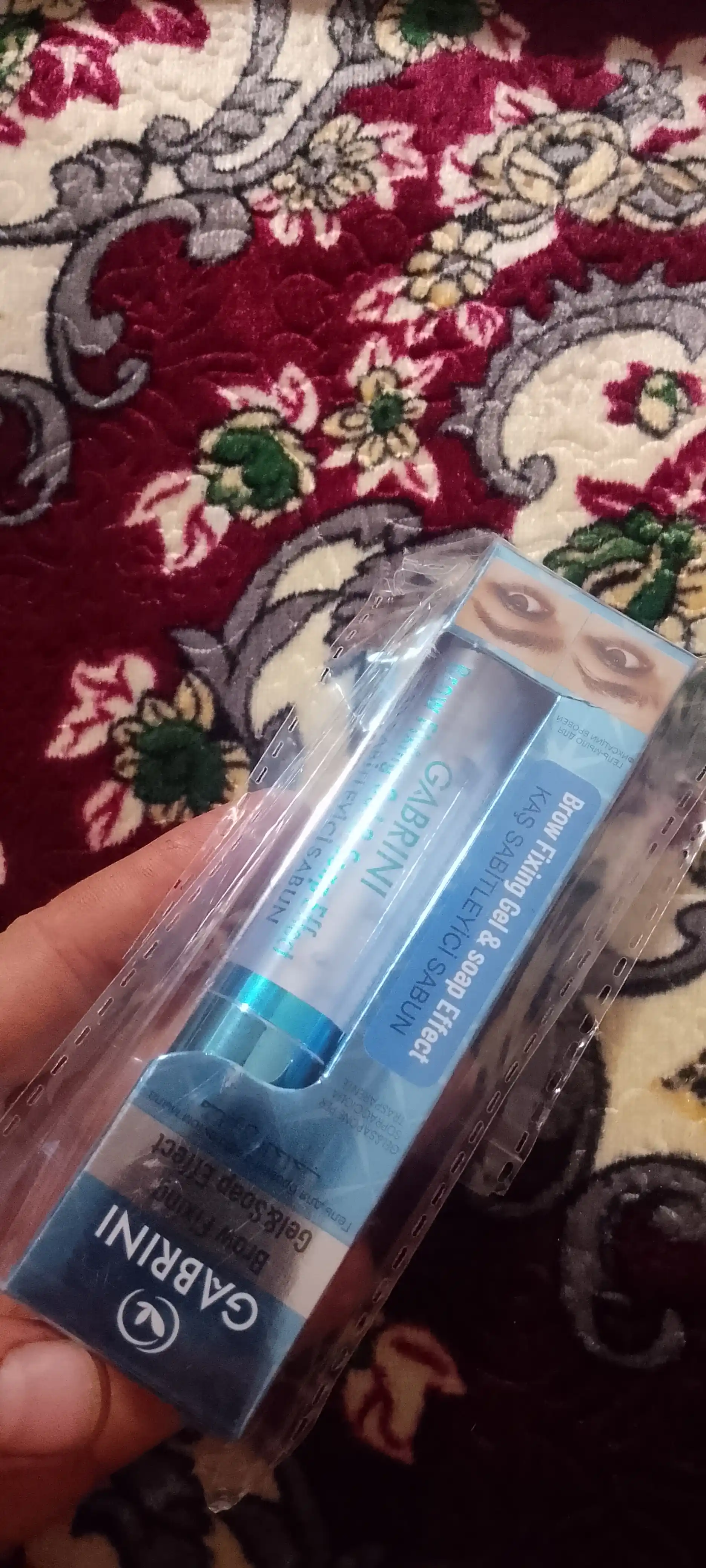 Гель фиксатор бровей Gabrini Brow Fixing Soap effect, для укладки бровей, прозрачный, 8 мл
