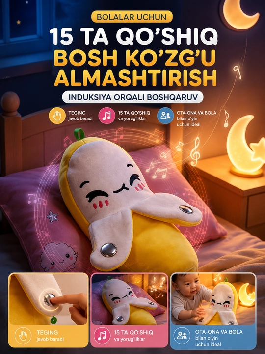 Musiqali Sensorli Bananchik - 