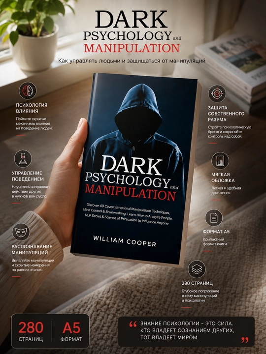Dark Psychology and Manipulation. William Cooper английский язык