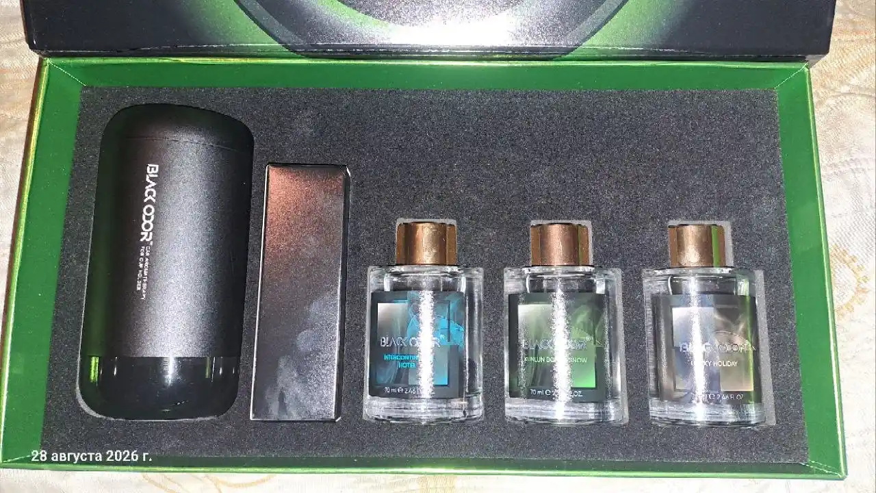 BLACK ODOR avtomobil va uy uchun xushbo‘ylantirgich