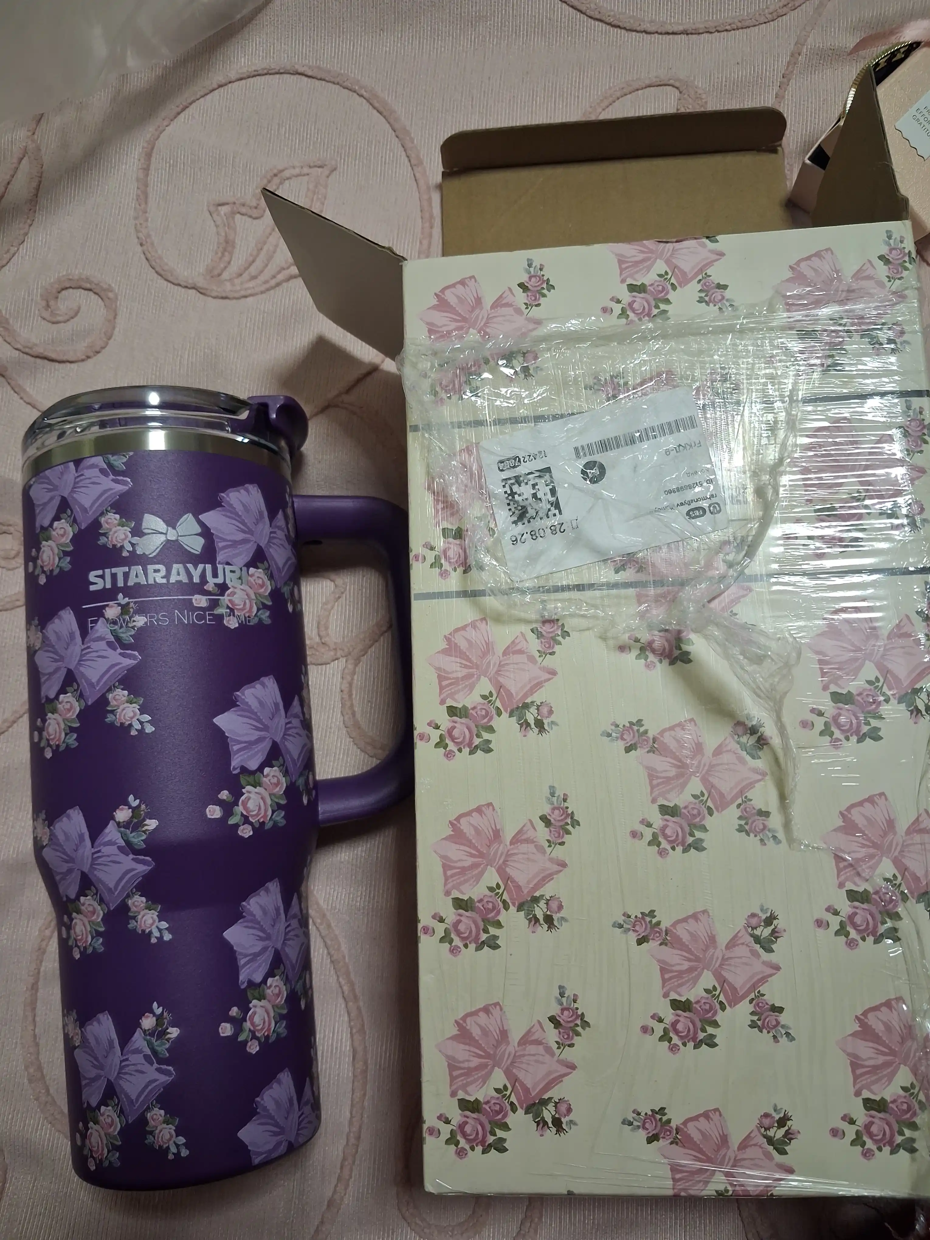 Termos krujka 900 ml, termokrujka, trubkali termo stakan, qahva, choy va suv uchun