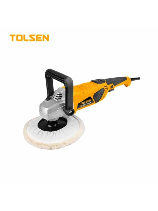 Burchakli sayqallash mashinasi TOLSEN PWRBLAST 1400 Vt, 180 mm, tezligi sozlanadi