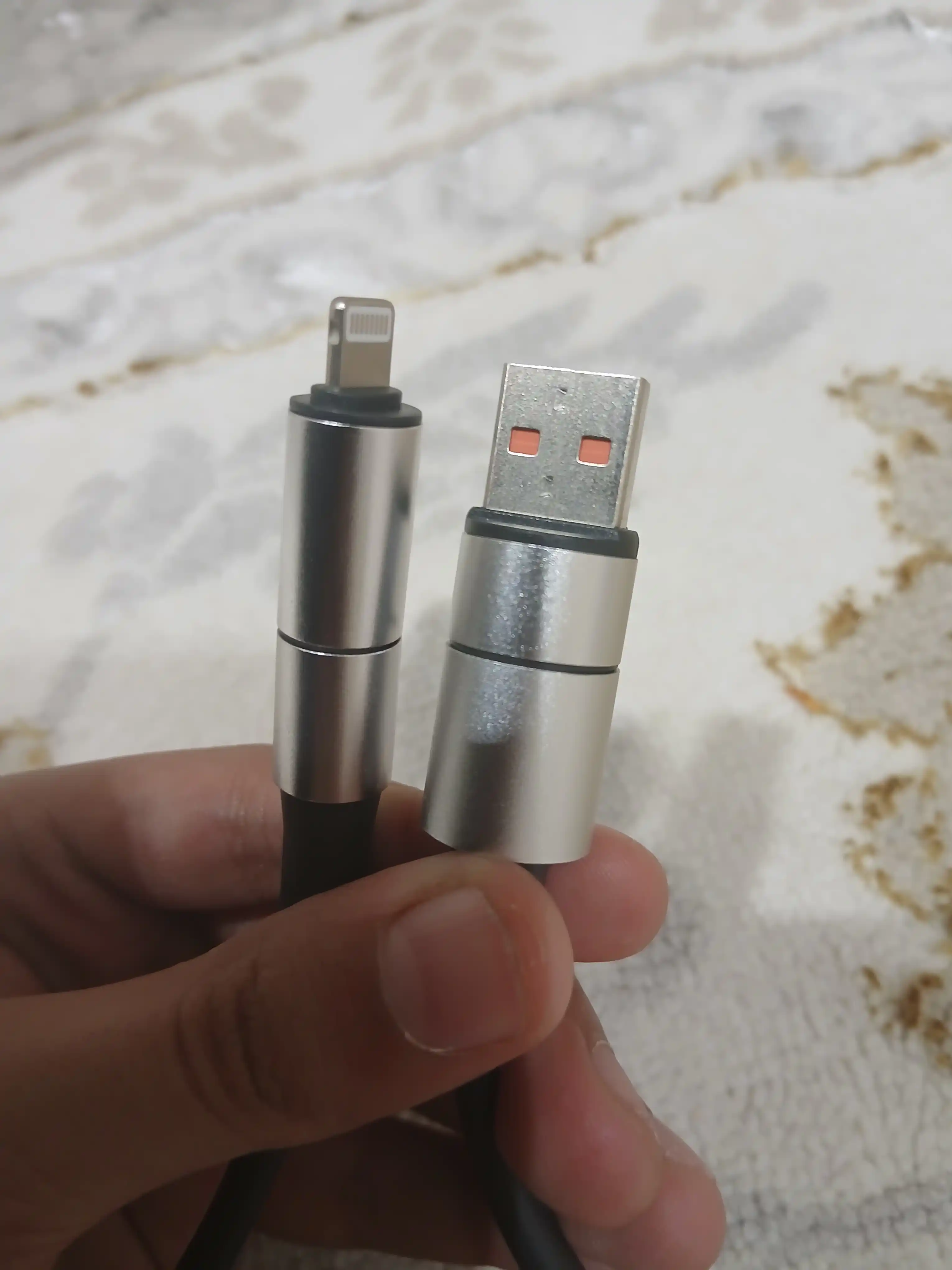 Зарядное устройство 240W, кабель для быстрой зарядки USB, Type-C, iPhone