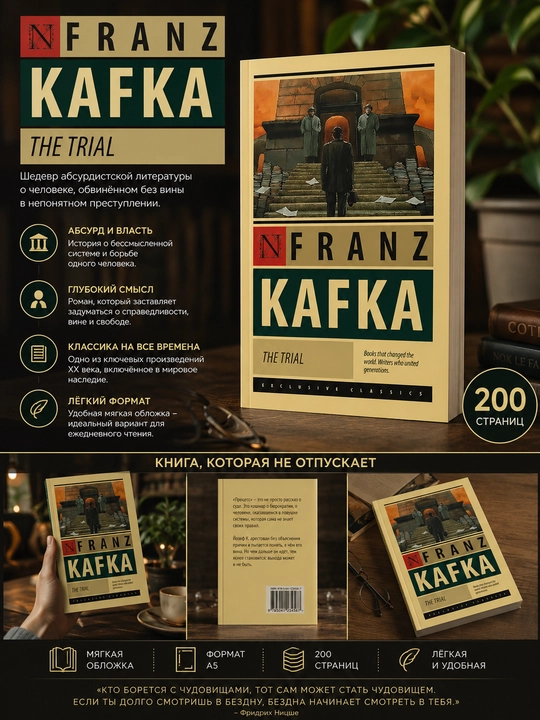Franz Kafka: The Trial ingliz tilida