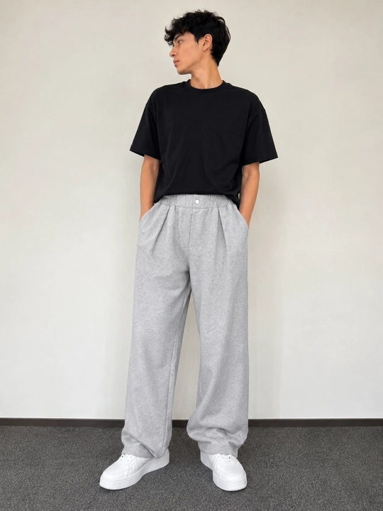 Baggy triko, jogger shimlar uniseks, oversayz,matosi ikki ip, ayollar va erkaklar uchun