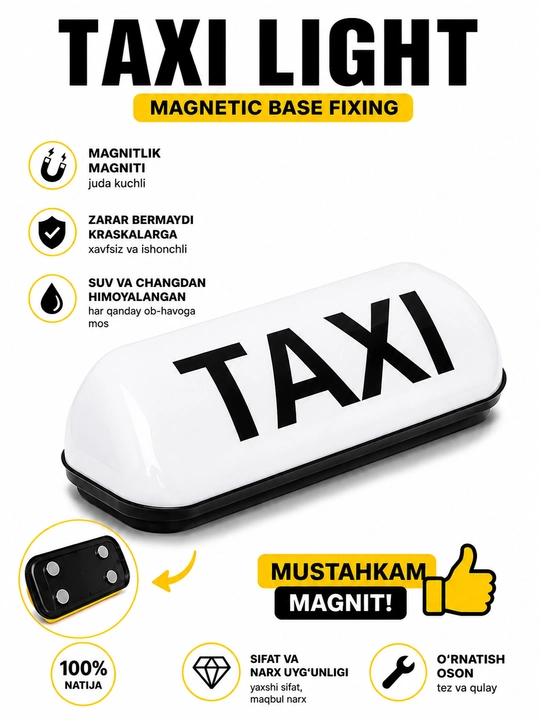 Yorug‘lik belgisi TAXI - 