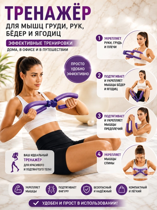 Fitnes espander, qo‘l, oyoq. press trenajyor, ozish uchun rezinkalar. sport anjomlari