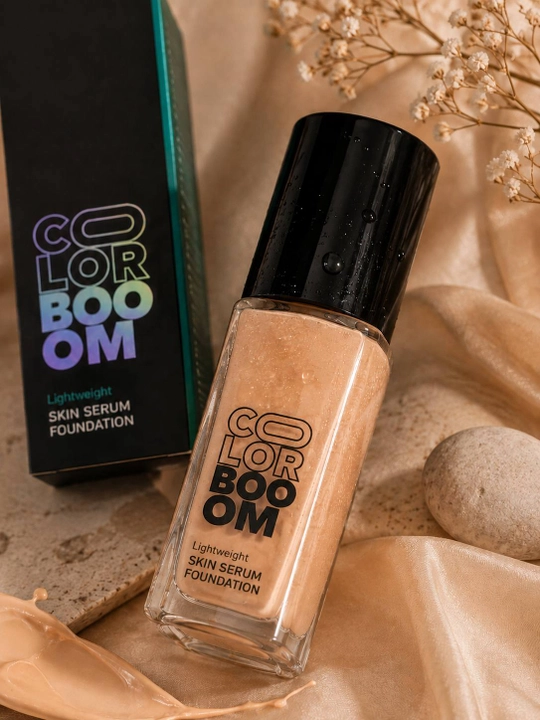Тональный крем Color Boom Skin Serum Foundation, 16 Light Beige, SPF 15, 30 мл - 