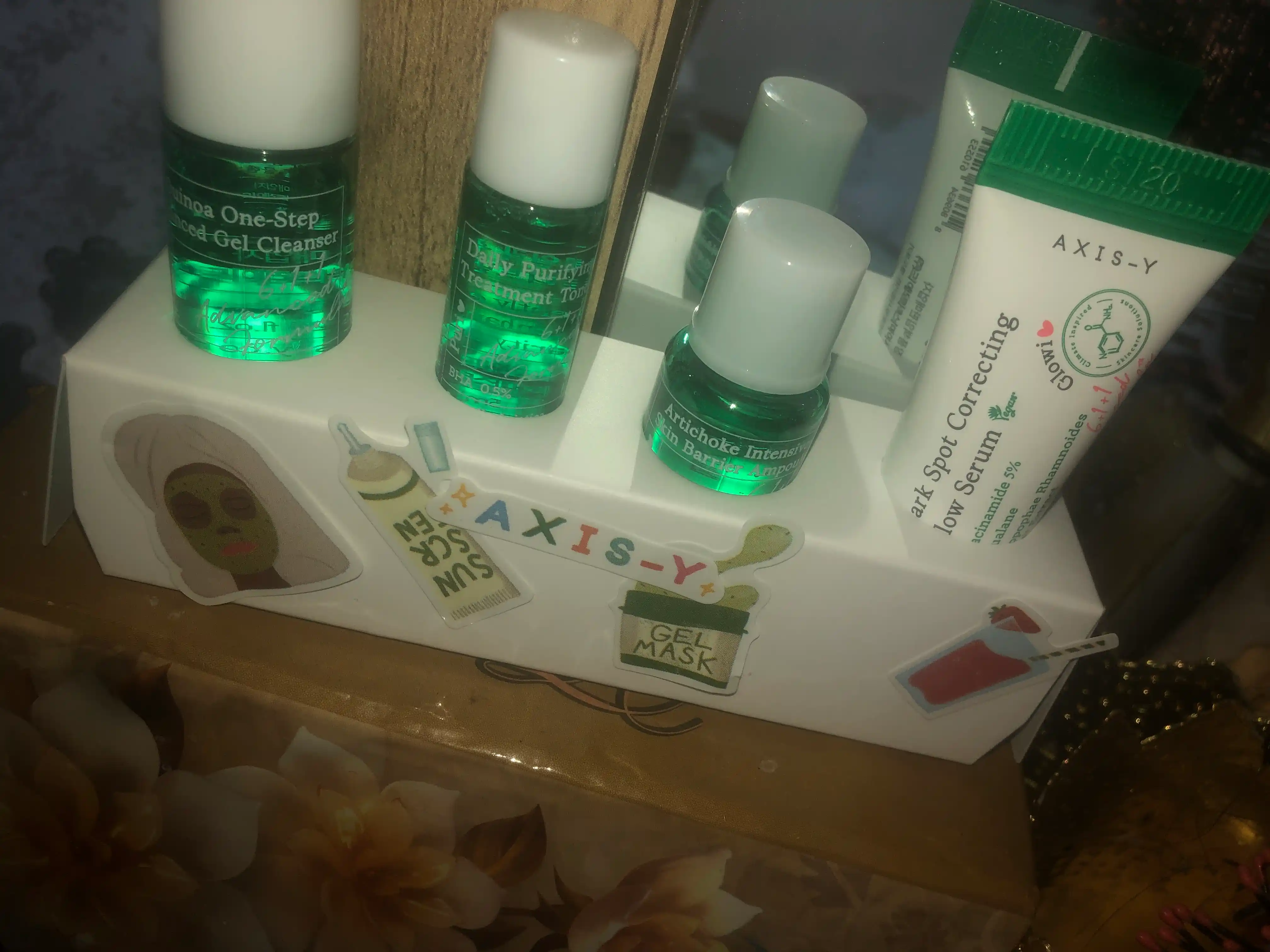 AXIS-Y The Mini Glow Set — мини-набор для ухода за кожей лица