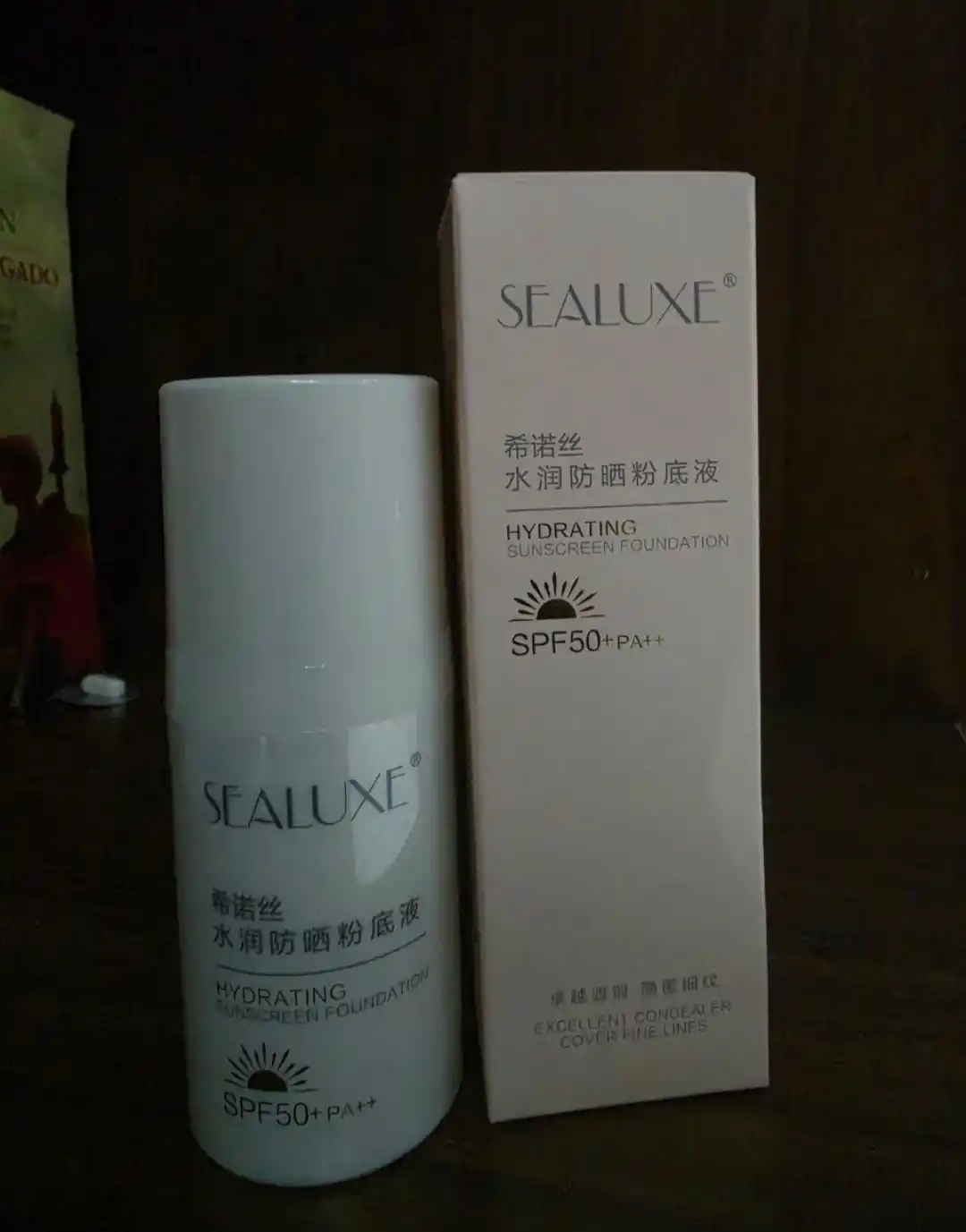 Sealuxe SPF50+ quyoshdan himoyalovchi namlantiruvchi tonal krem