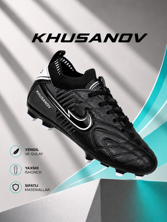 KHUSANOV futbol butsasi sarakanoshka shpilkali futbol krossovka - 
