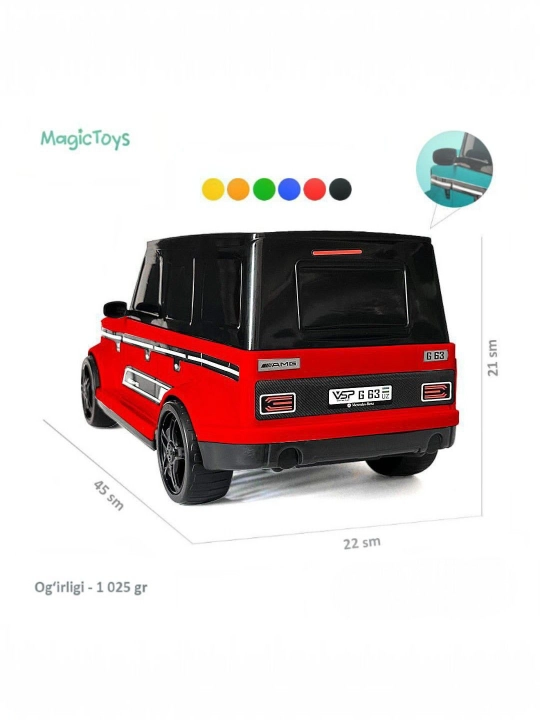 O‘yinchoq avtomobil Mercedes-Benz G 63 AMG