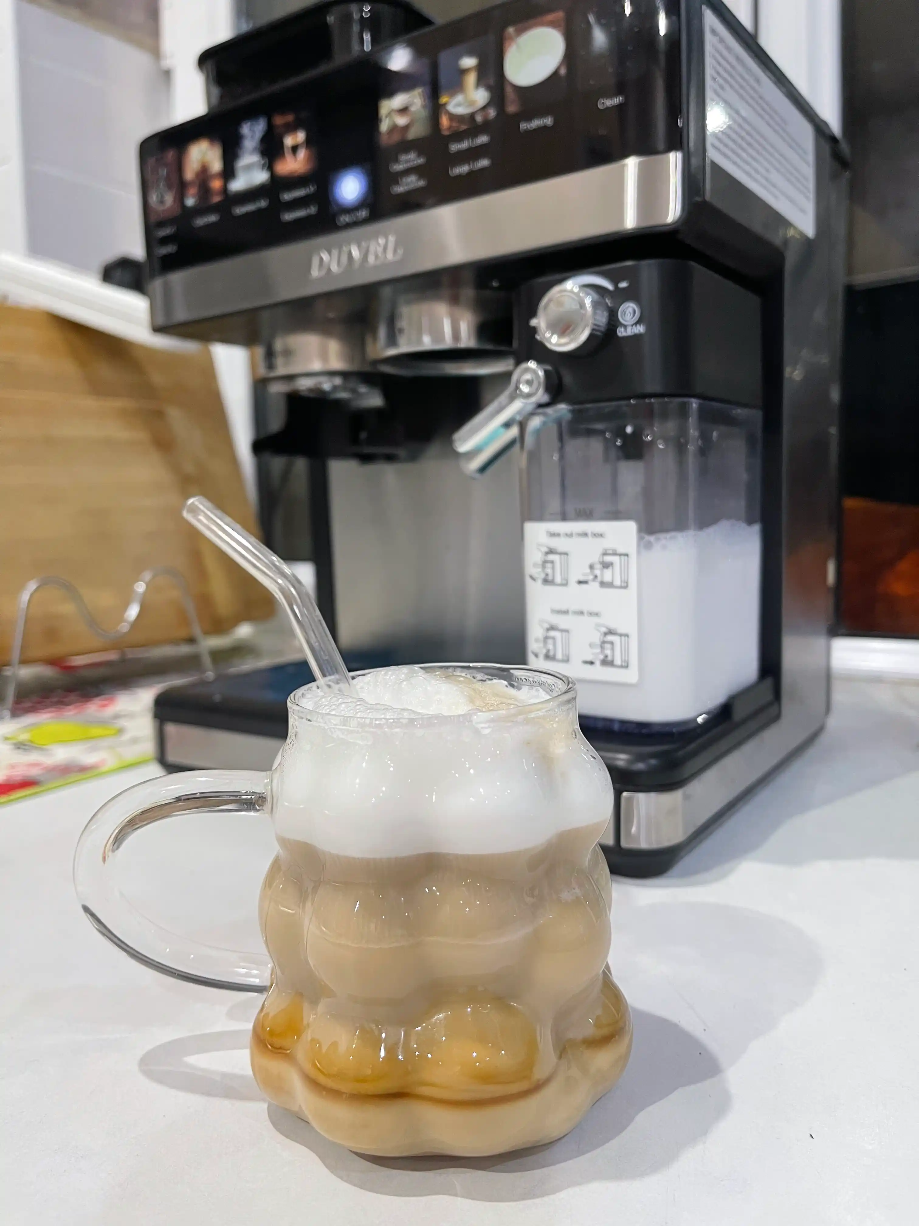Кофемашина 1500 W профессиональная Duvel 011 с компенсатором и капучинатором