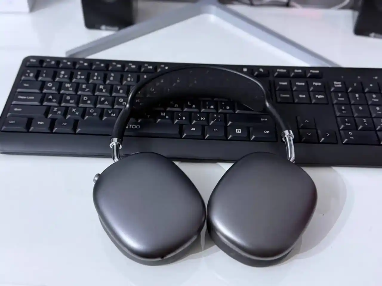 Наушники AMAYA 680M Wireless Black, Extra Bass + ANC, 50 ч непрерывного звука