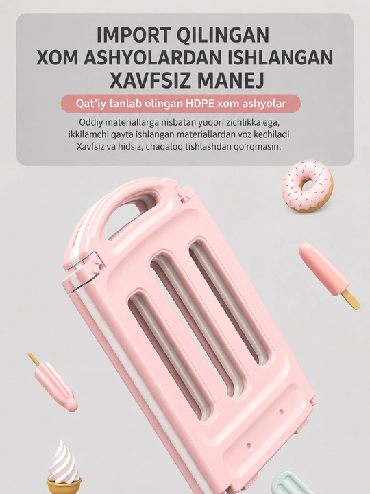 Детский манеж легко устанавливается