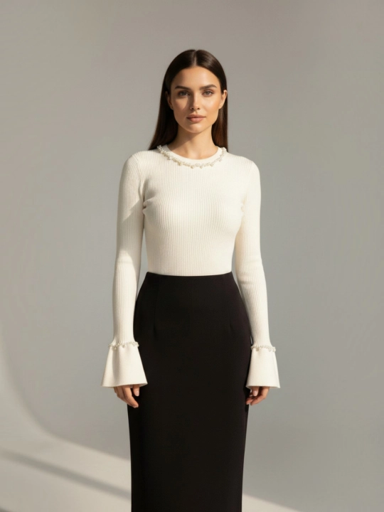 Ayollar uchun trikotaj jemрer, S–XL