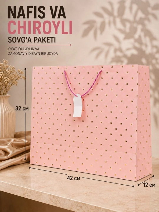 Katta hajmli nafis sovg‘a paketi