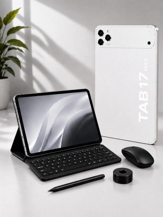 Planshet TAB 17 MAX 10.1″, 12/256 GB,5G,Android 15,2 SIM,klaviatura va sichqoncha bilan - 