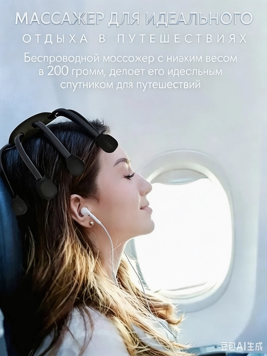 Массажер для головы, электрический вибромассажер, расслабляющий массажер