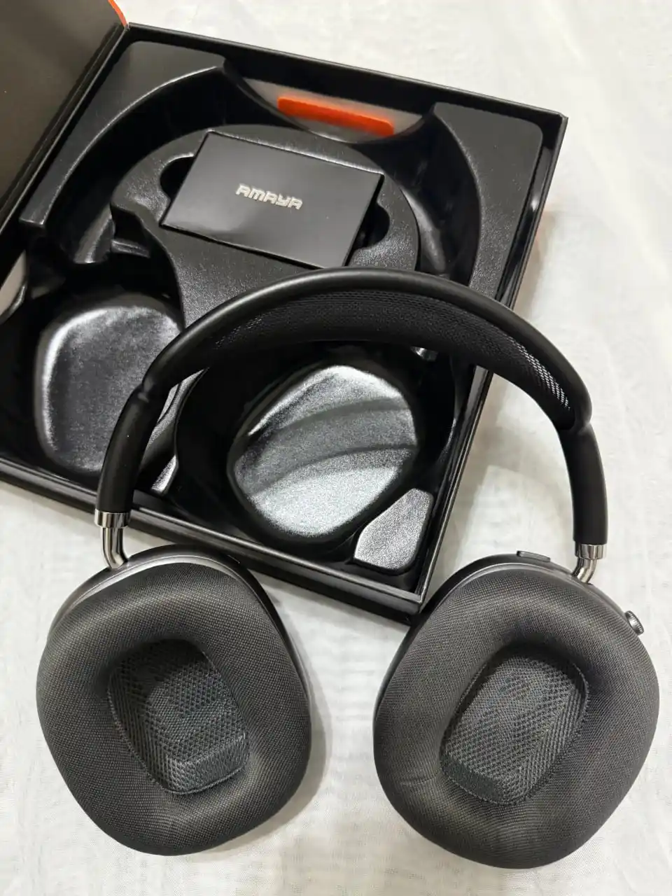 Наушники AMAYA 680M Wireless Black, Extra Bass + ANC, 50 ч непрерывного звука