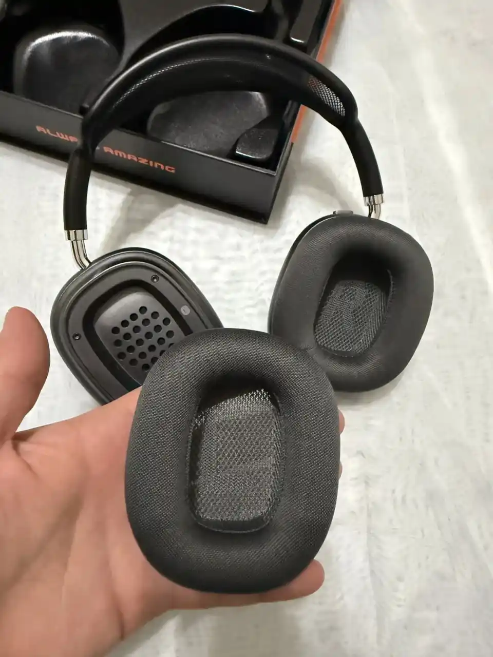 Наушники AMAYA 680M Wireless Black, Extra Bass + ANC, 50 ч непрерывного звука