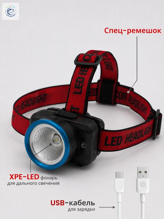 Налобный фонарьи LED — для работы, рыбалки, туризма и активного отдыха, 15 моделей