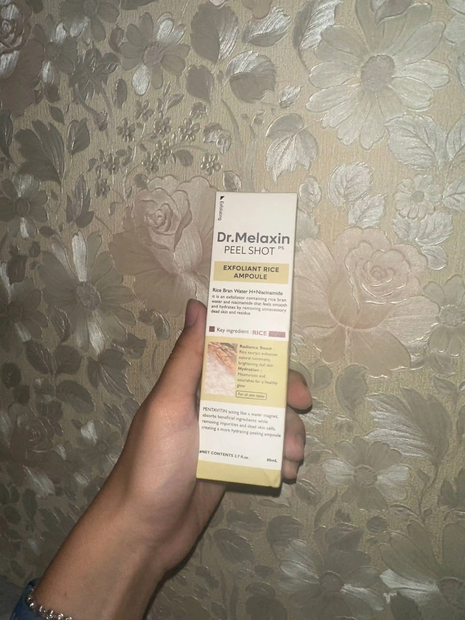 Сыворотка для лица Dr.Melaxin Peel Shot Exfoliating с экстрактом белого риса, 80 мл