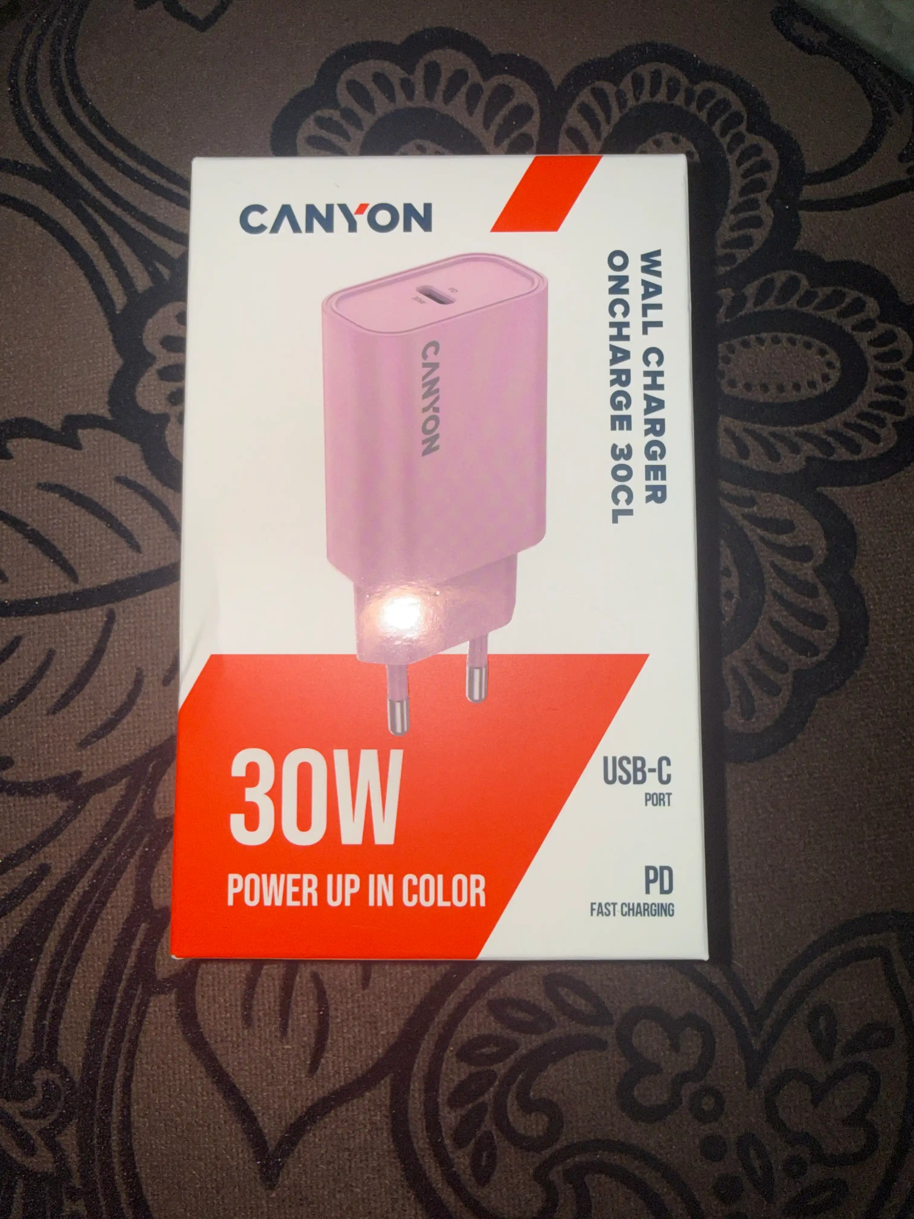 Tarmoq zaryadlash qurilmasi Canyon OnCharge 30CL, Type C, PD 30W