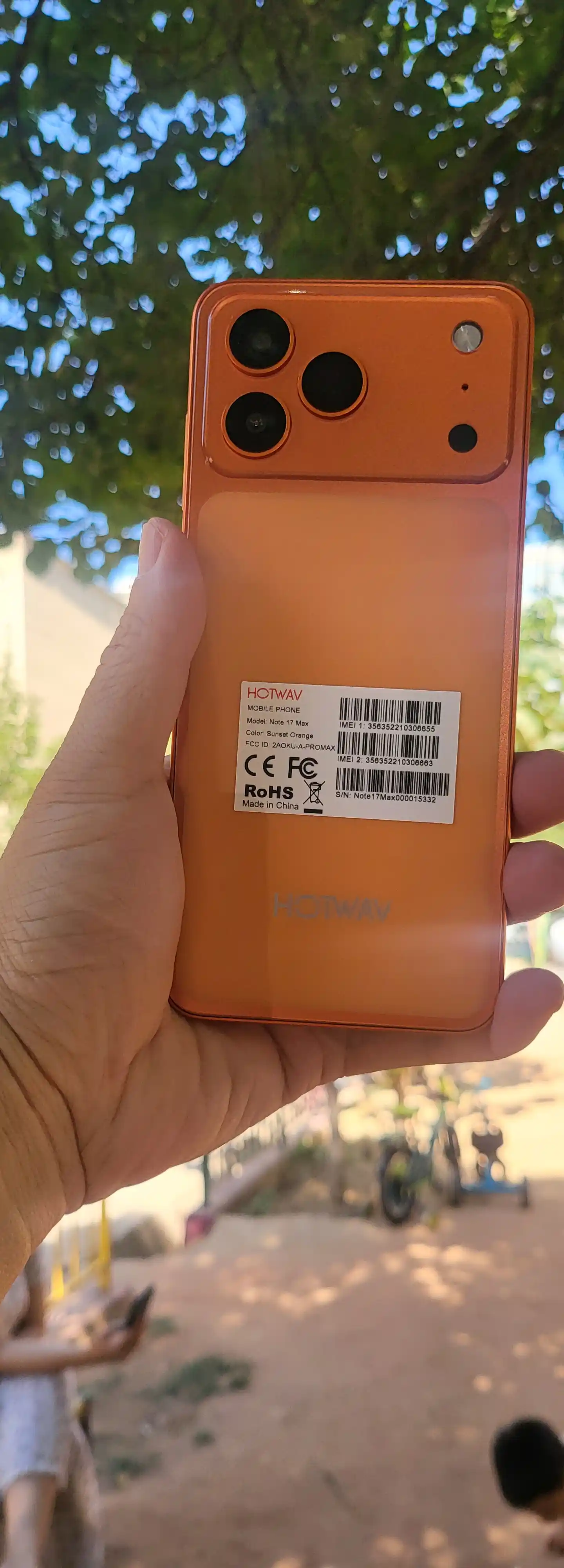 Smartfon 17 Pro Max Note 17 Ekran 120Hz Kamera 13 MP 12GB Ram 64GB Rom, batareya 5150 mAh