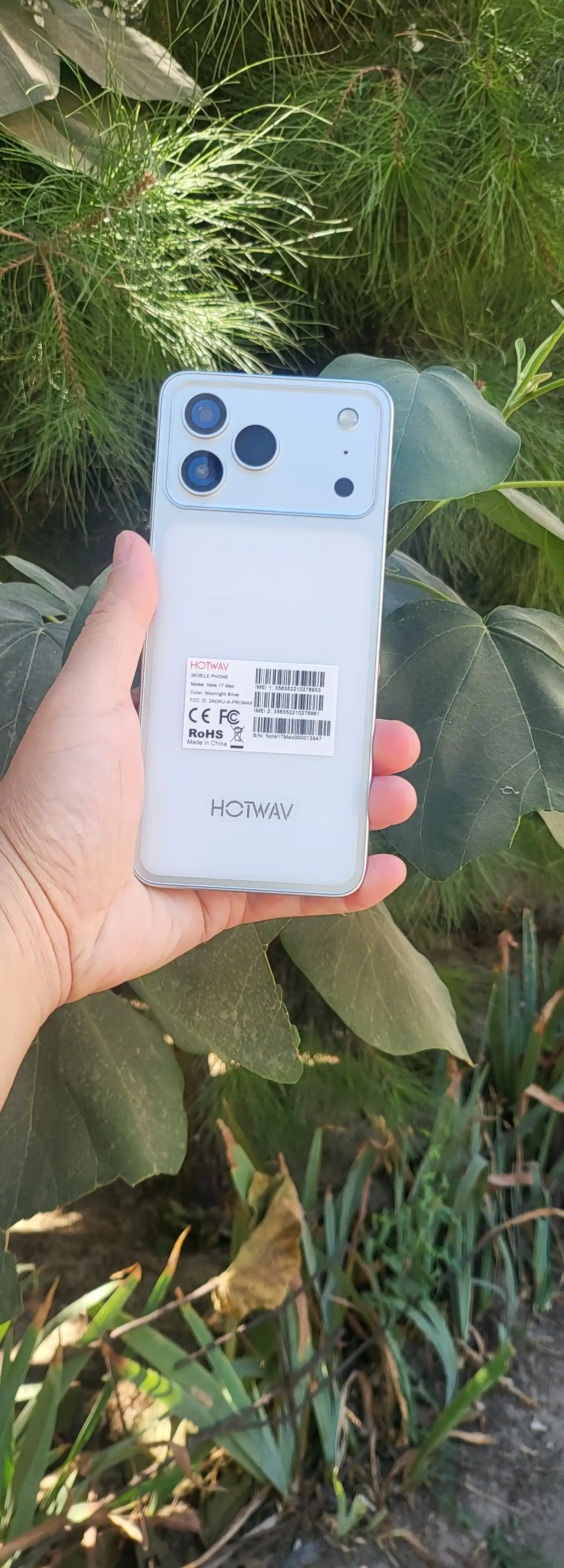 Smartfon 17 Pro Max Note 17 Ekran 120Hz Kamera 13 MP 12GB Ram 64GB Rom, batareya 5150 mAh