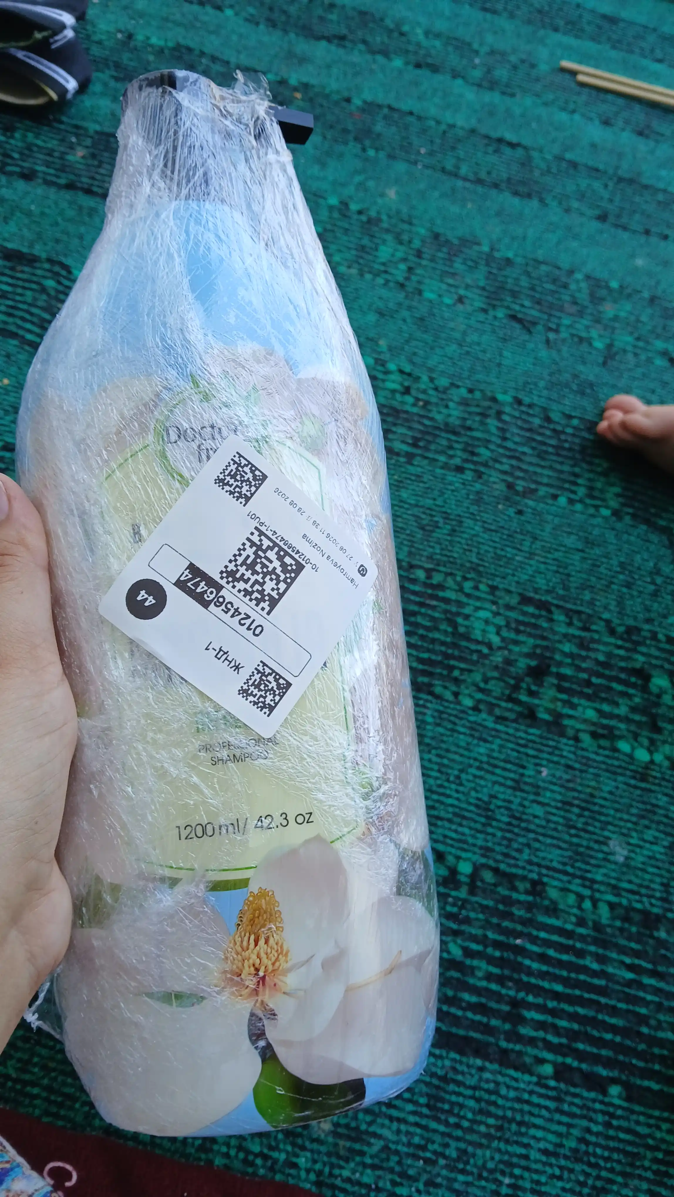 Doctor Fresh "Botanic Terrace" shampuni, barcha turdagi sochlar uchun, 1200 ml