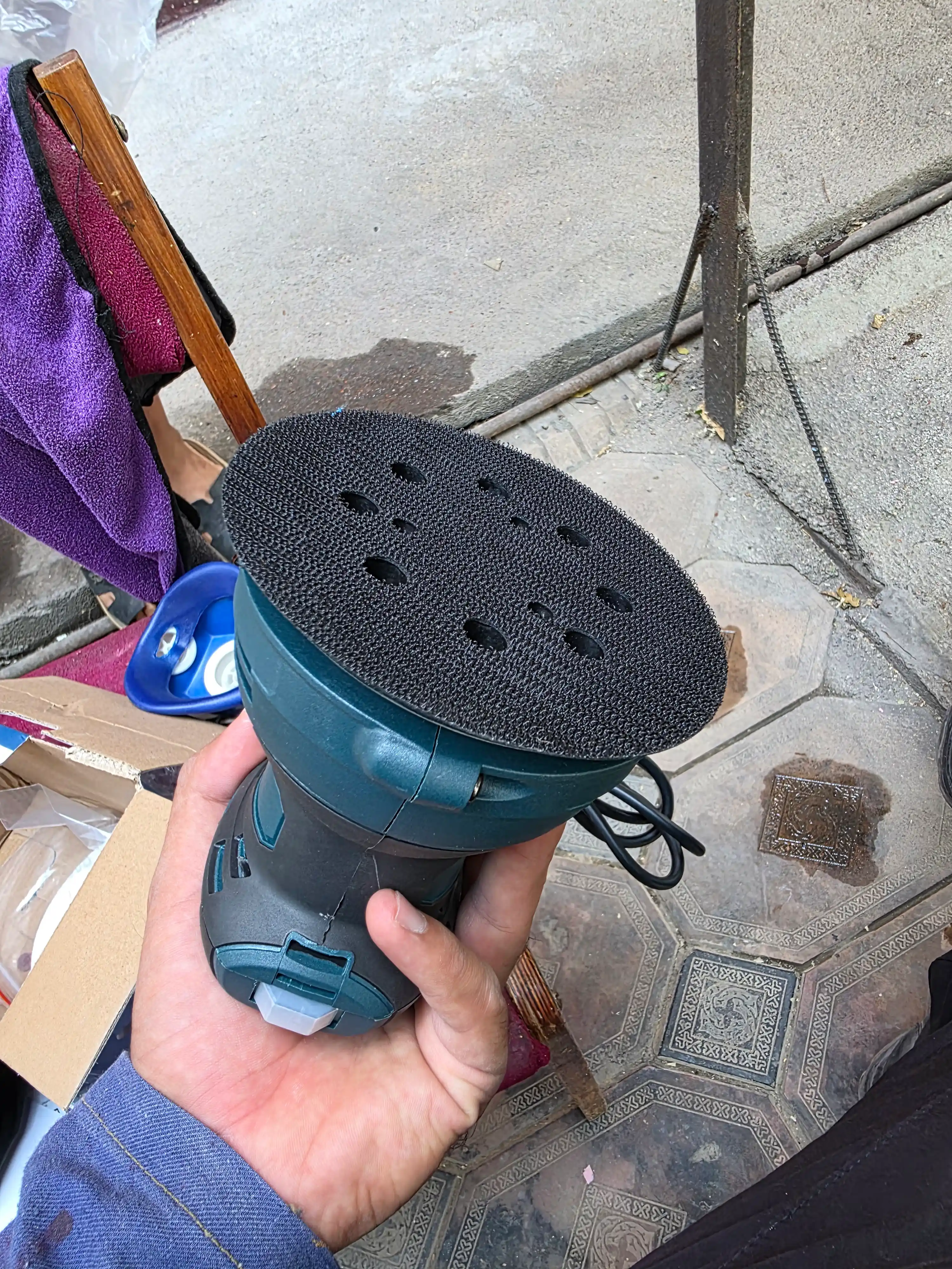 Makita vibratsiyali silliqlash mashinasi eksantrik professional