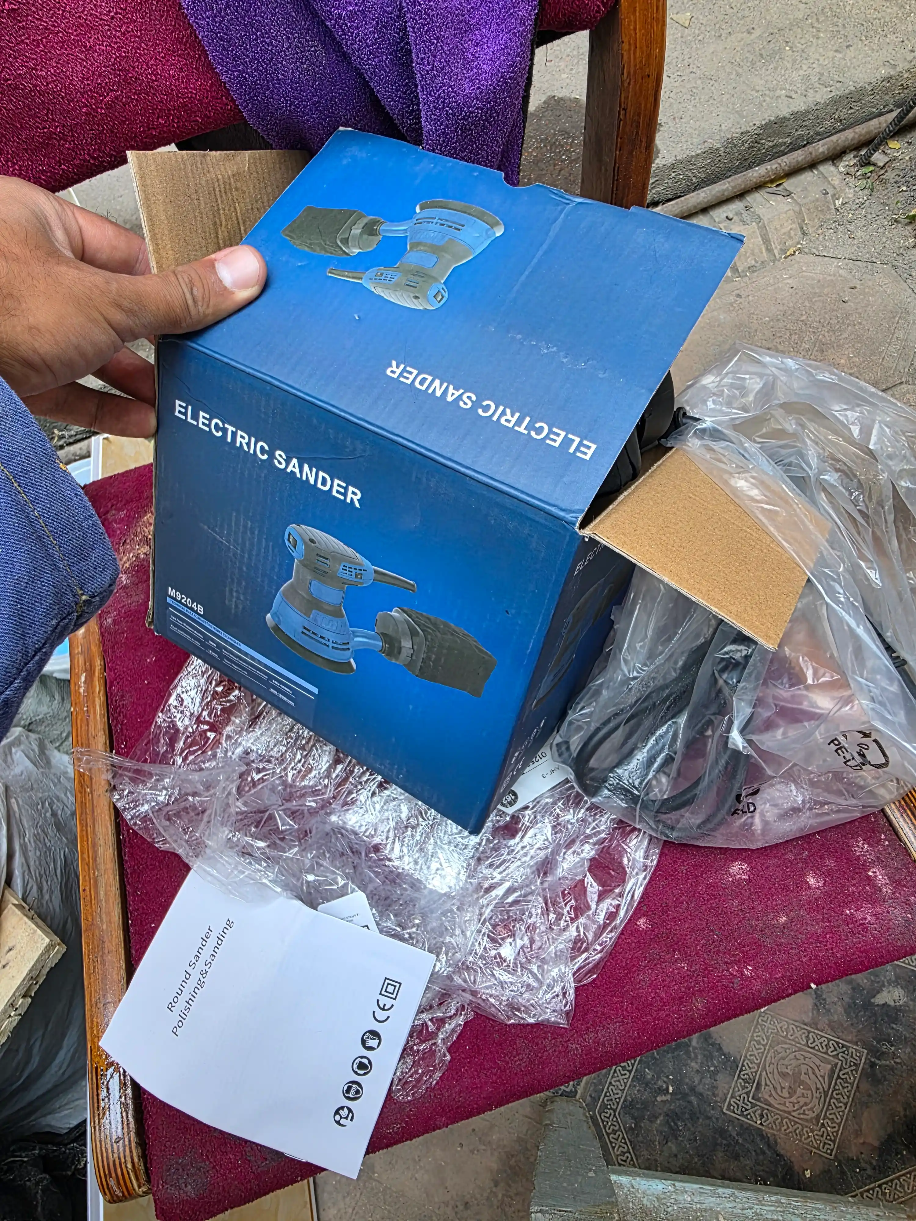 Makita vibratsiyali silliqlash mashinasi eksantrik professional