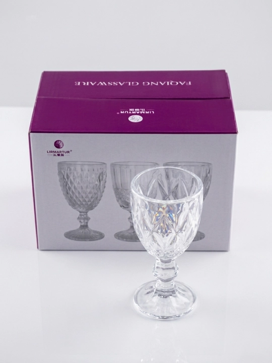 Glass Ware Adiz rumka to'plami 65 ml, 6 dona, aroq va spirtli ichimliklar uchun shisha