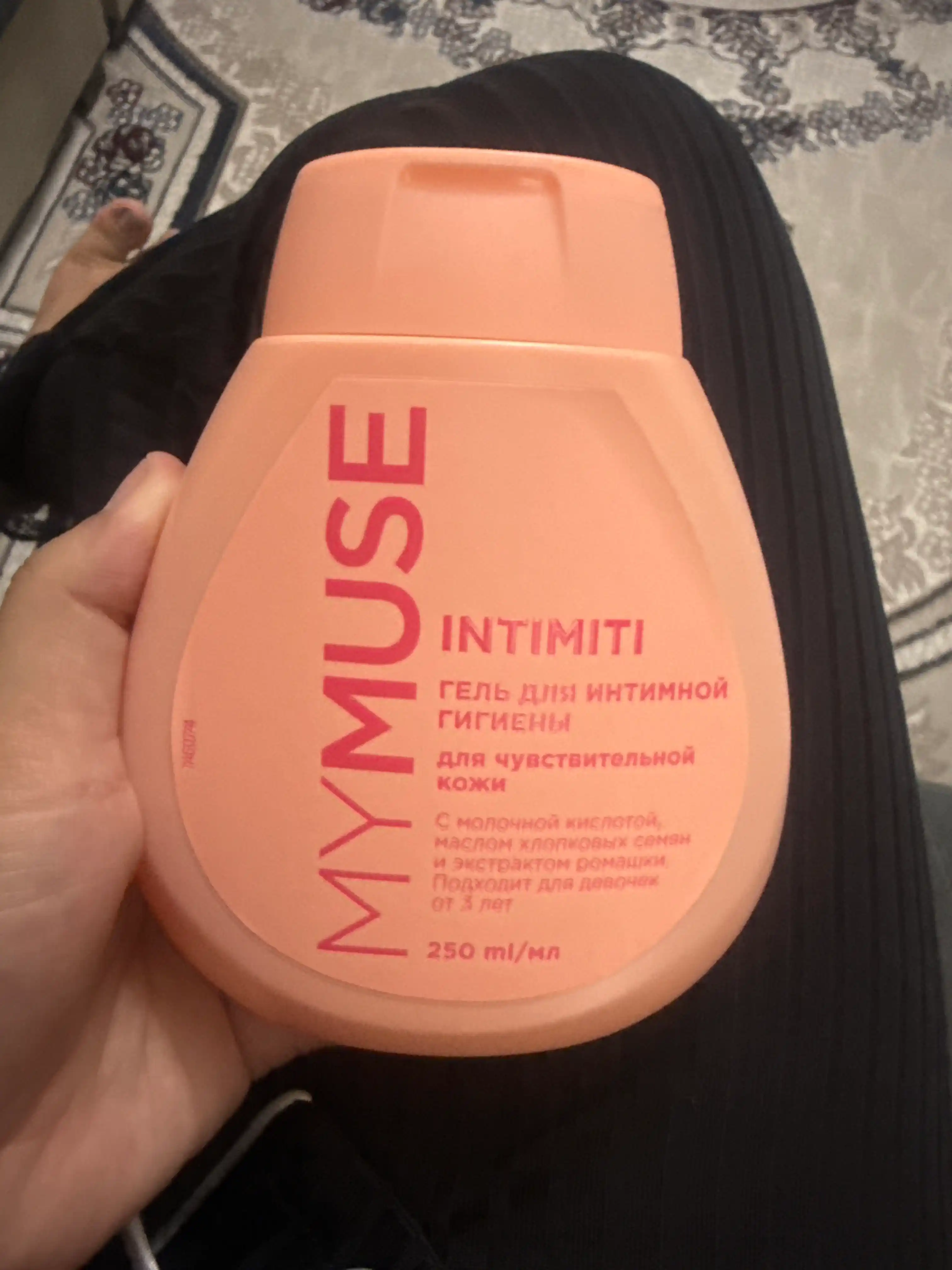 Гель для интимной гигиены MYMUSE с ромашкой для чувствительной кожи, 250 мл