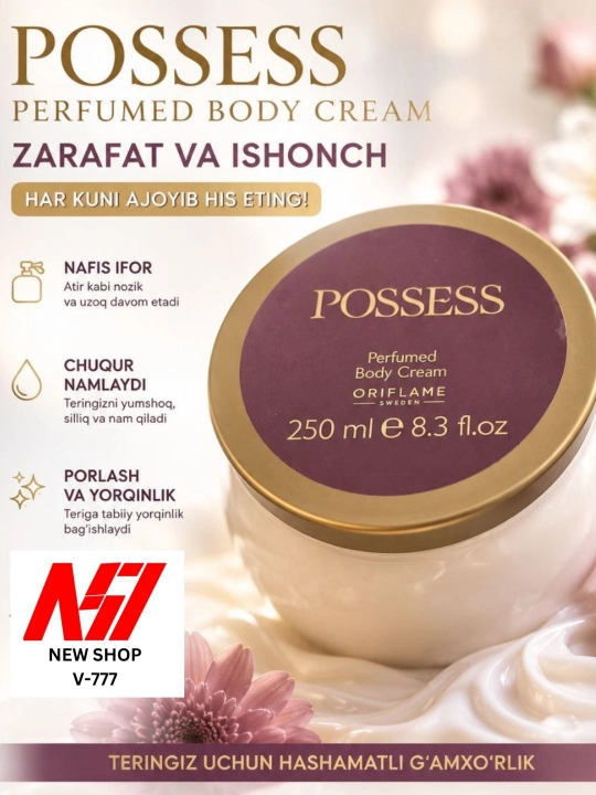 Ayollar uchun xushbo‘y kremlar, 250 ml - 