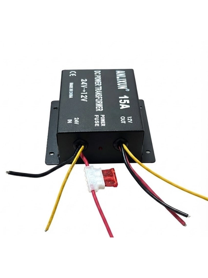 ANLIXUN 24V → 12V 15A DC преобразователь напряжения