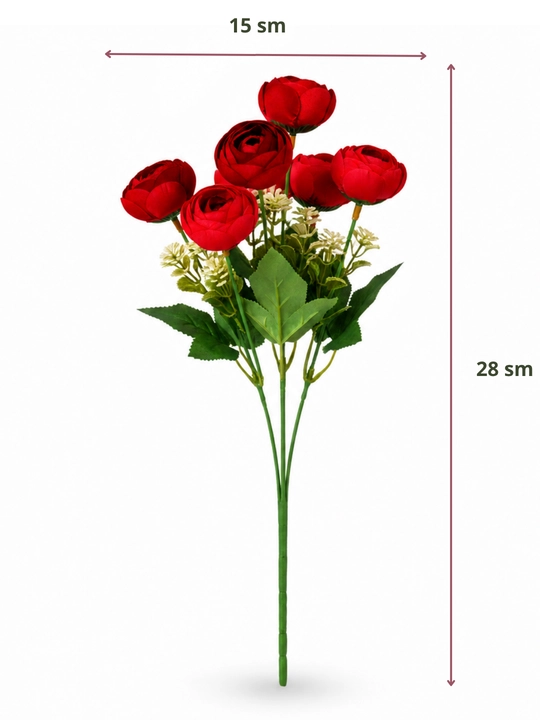 Искусственные цветы, для подарка, букетов и декора, 28-45 см