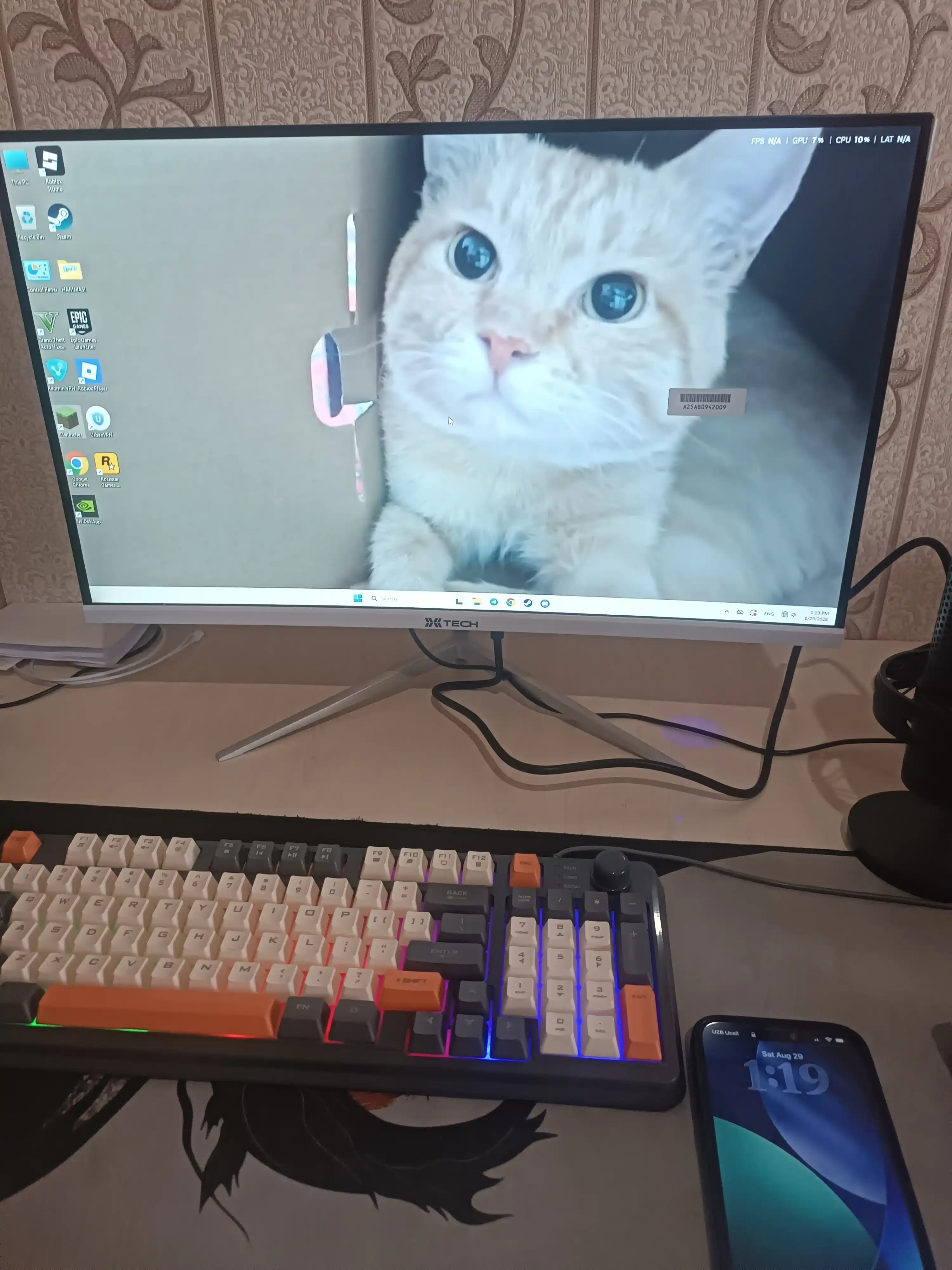 Монитор XTECH, 24",22",29",IPS,FHD,плоский или изогнутый экран,5 мс,для работы,учёбы и игр
