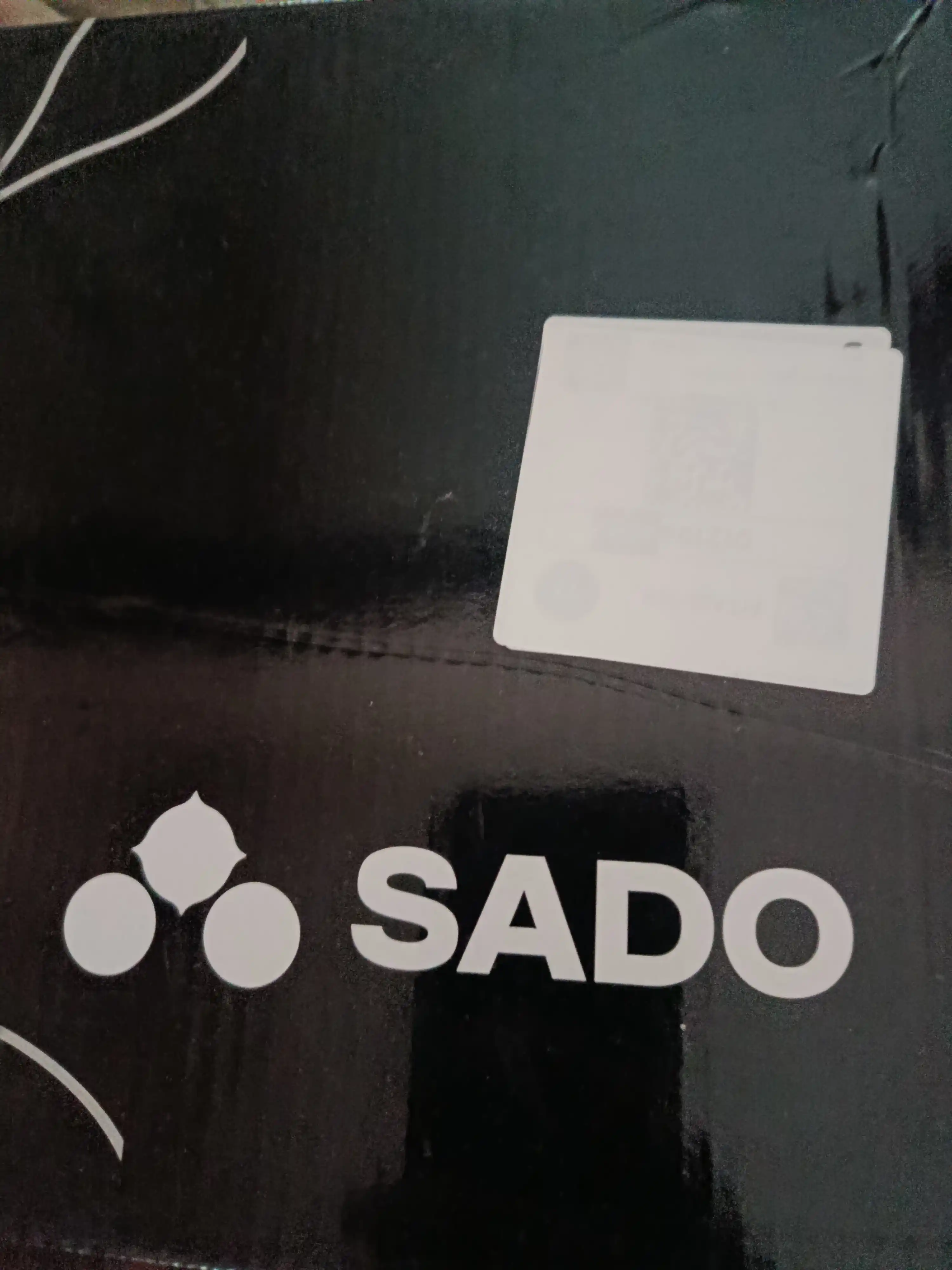 Мужские белые кроссовки SADO