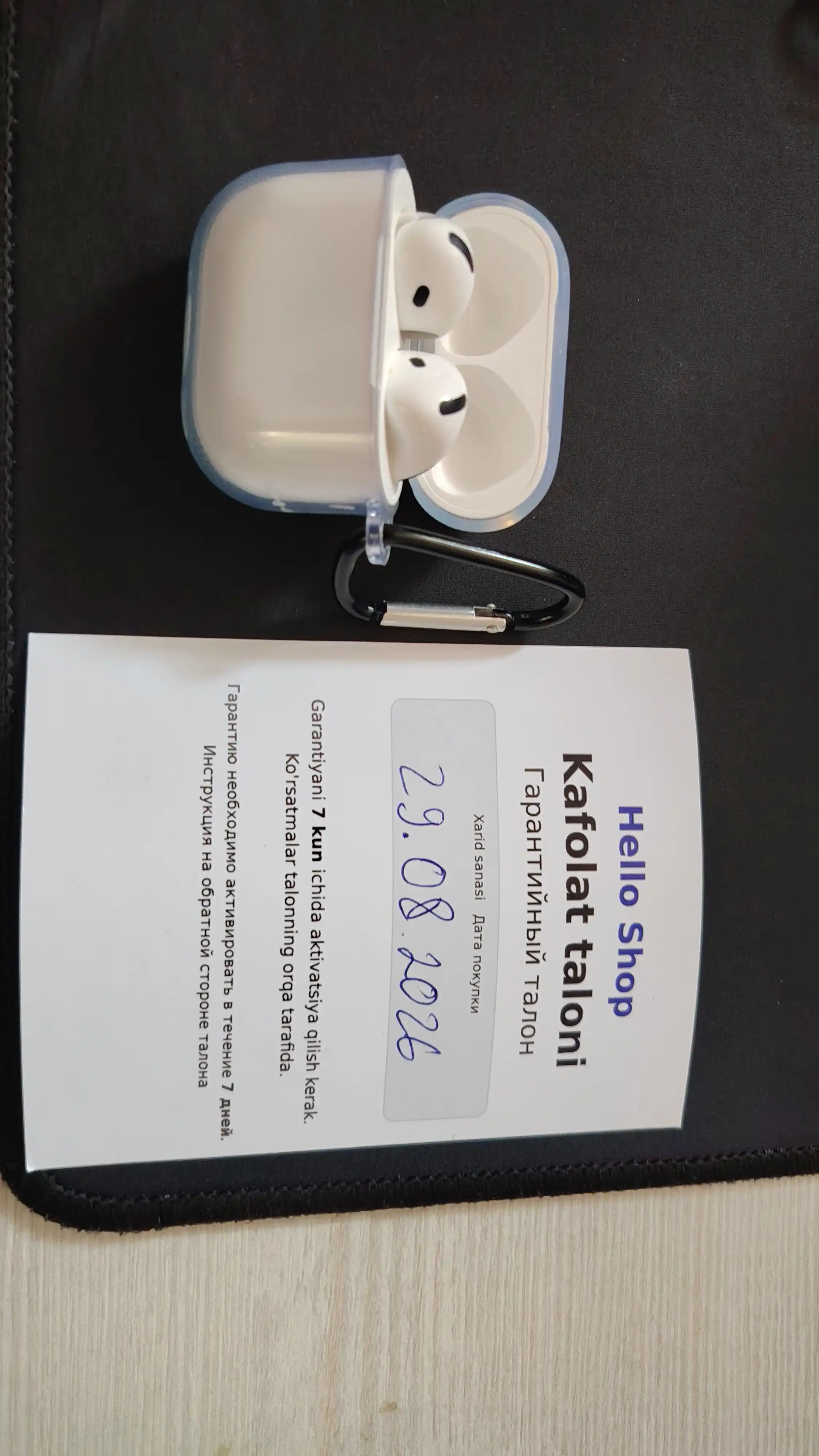 Simsiz quloqchin Pods 4 ANC, bluetooth quloqchin,naushnik