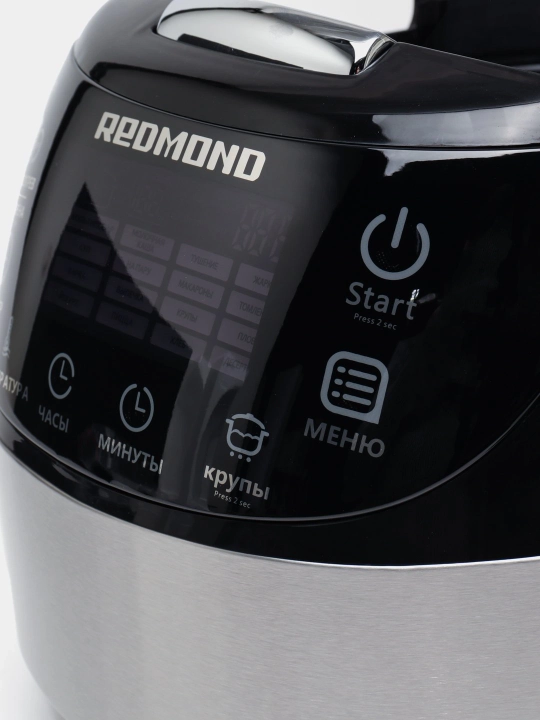 REDMOND RMC-70-90, 5 litrli, 860 Vt quvvatli, 49 darajali, sensorli boshqaruvli multivarka