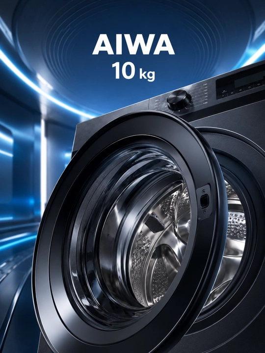 AIWA 10 kg oldindan yuklanadigan kir yuvish mashinasi, kir mashina kir moshina