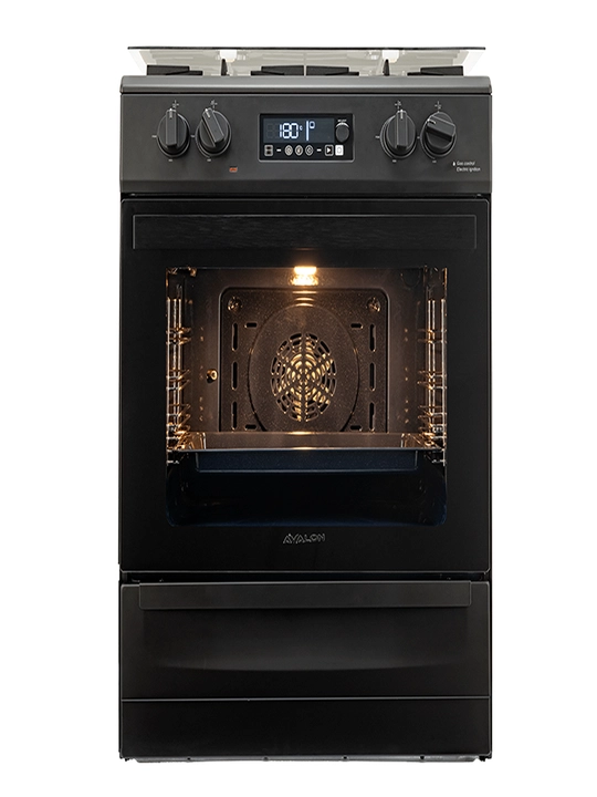 Газовая плита AVALON AVL-GE05, чёрная - 
