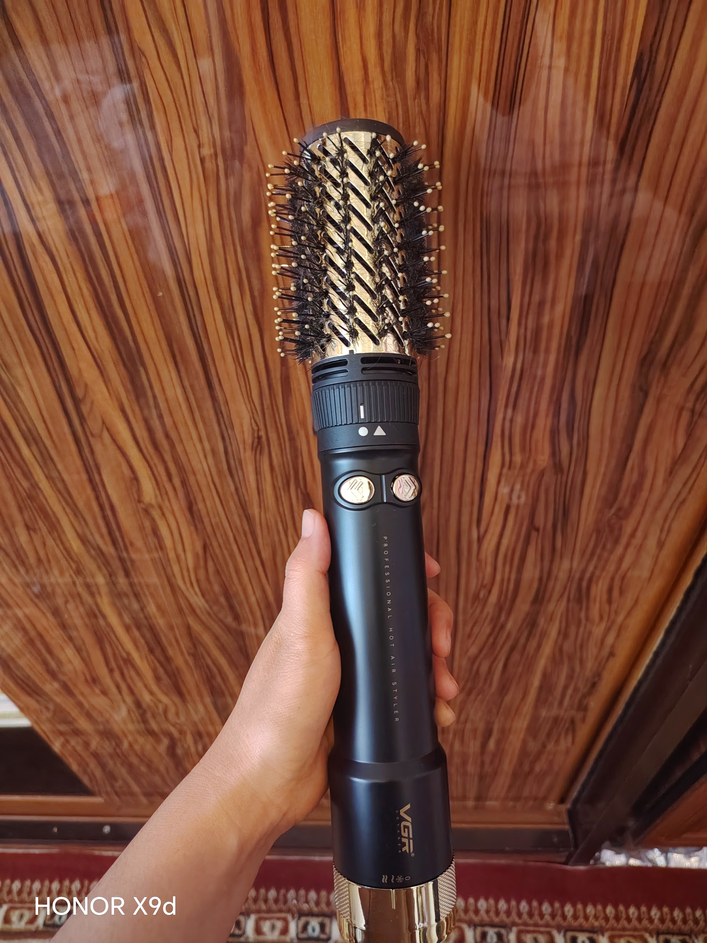360 darajaga aylanadigan professional fen-cho‘tka, VGR V498, keramik qoplamali
