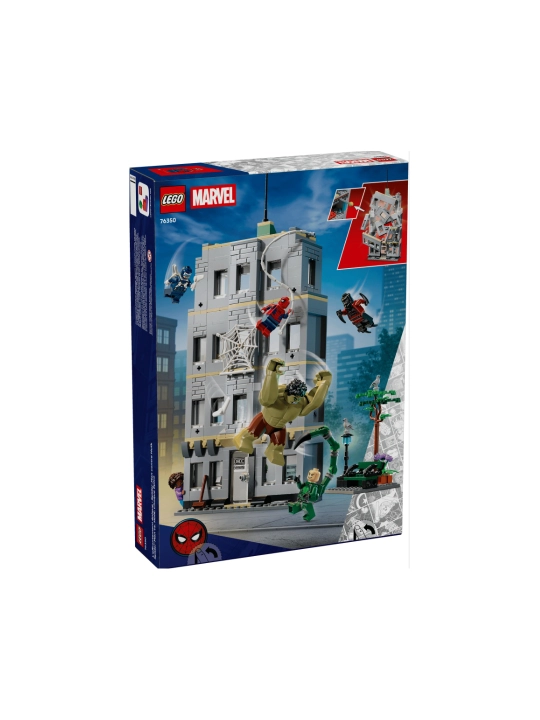 LEGO Marvel O‘rgimchak odam va Hulk jangi konstruktori 76350, 534 detal