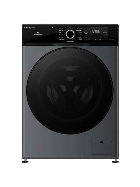 Loretto kir yuvish mashinasi avtomat, 6-9 kg, BLDC Inverter