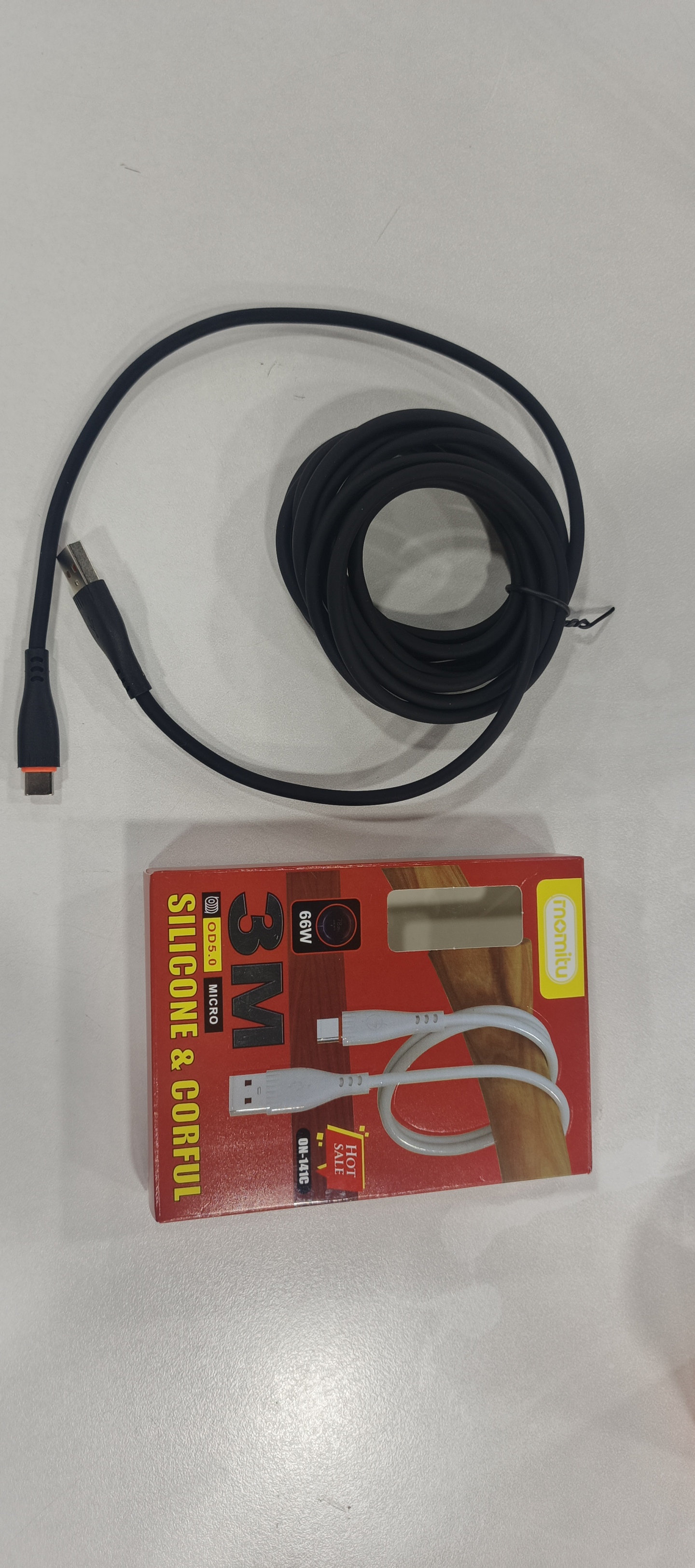 Kabel Samsung redmiTezkor zaryadlash 66w USB Type-C t Cable 3A, 2 m, 3 m